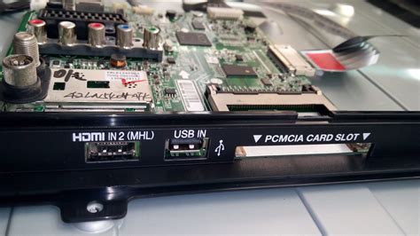 LG TV pcmcia card slot